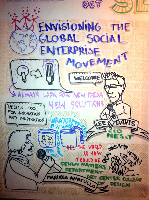 keynote panel “Envisioning the Global Social Enterprise Movement,”