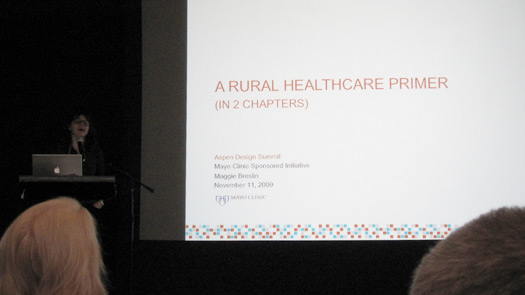 Aspen Design Summit Report: Mayo Clinic and Rural Health Care Delivery: Slideshow: Slide 1
